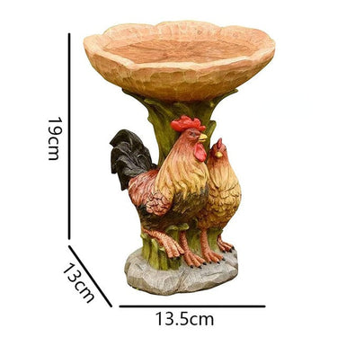 Bassin à oiseau de jardin